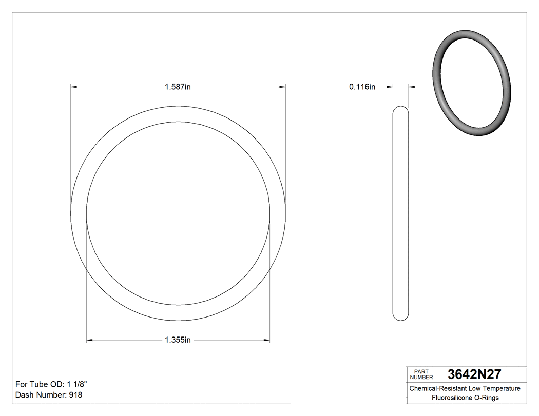 Technical drawing - 3642N27